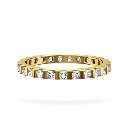 Eternity Ring Olivia 18K Gold Diamond 3.00ct G/Vs